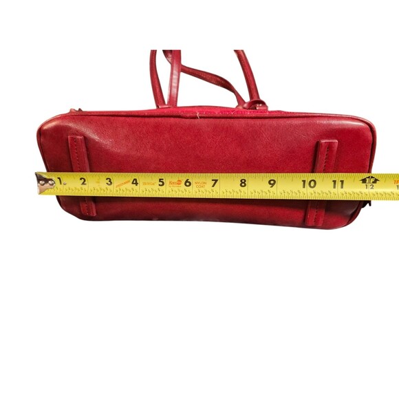 M.C. Marc Chantal Red Crocodile Embossed Leather Shoulder Handbag Purse *Read - Picture 16 of 16